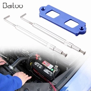 Battery Tie Down Kit Hold Down Rod + Tray Hooks for Integra - Picture 1 of 10
