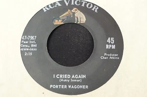 PORTER WAGONER-I CRIED AGAIN-RCA - Picture 1 of 2