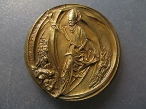 MEDALLA RELIGIOSA VATICANO JUAN PABLO II ANUAL OFICIAL AÑO XV 1993 BRONCE - Picture 1 of 2