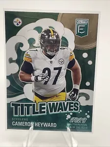 2024 Panini Donruss Elite - Title Waves #2 Cameron Heyward - Picture 1 of 2