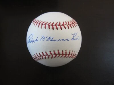 Ralph Kiner Autograph Signed Baseball Ball JSA (B26) Full Name Pirates Cubs - Image 1 of 4
