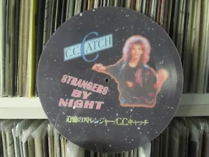 C.C CATCH - STRANGER BY NIGHT 12" PICTURE DISC SINGLE LP NM RARE - Picture 1 of 1