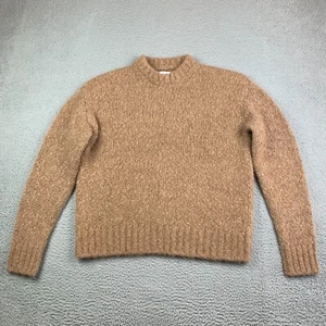 Norse Projects Alpaca Sweater Mens S Rasmus Relaxed Flame Tan Brown Soft - Picture 1 of 10