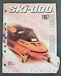1997 Ski Doo Skandic Super Wide Track Snowmobiles Original Dealer Parts Book - Picture 1 of 3