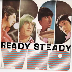 THE WHO Ready Steady Who AUSSIE 7" EP VINYL w/PS 60s MOD POP ART - Foto 1 di 2