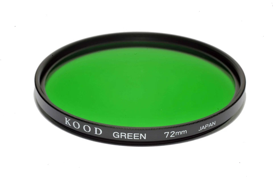 72mm Vert Filtre Fabriqué En Japon 72mm Haute Qualité Kood Verre Optique - Image 1 of 1