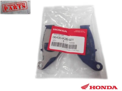 GENUINE HONDA REAR BRAKE PAD SET GROM 125 2014-2020 06435-k26-921 OEM - Image 1 of 4