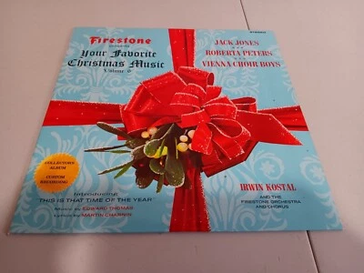 FIRESTONE ПРЕДСТАВЛЯЕТ ВАШУ ЛЮБИМУЮ РОЖДЕСТВЕНСКУЮ МУЗЫКУ ТОМ 6 ВИНИЛОВАЯ ПЛАСТИНКА 1967 VG++/VG++!A - Изображение 1 из 4