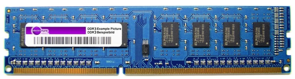 1GB Hynix DDR3-1333 PC3-10600E 1Rx8 ECC RAM HMT112U7BFR8C-H9 T0 AA-C 500208-562 - Image 1 of 1