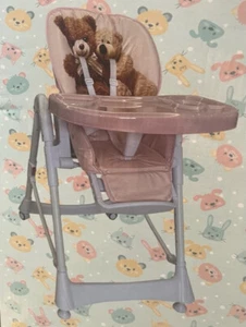 SEGGIOLONE PAPPA E GIOCO ROSA - Foto 1 di 1