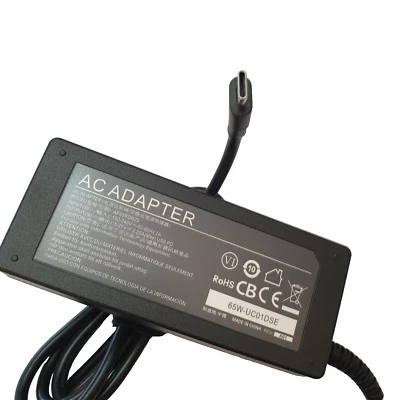 USB-C 65 W Netzteil Notebook Labtop EliteBook 840 ProBook 450 ThinkPad T14 G1 G2 - Bild 1 von 2