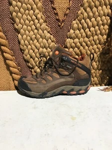 Merrell Hiking Boots Refuge Core Mid Waterproof Coffee Bean US Men Size 8 - Picture 1 of 8