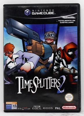 TIMESPLITTERS 2 NINTENDO GAMECUBE GC GAME CUBE PAL ESP TIME SPLITTERS - Imagen 1 de 2
