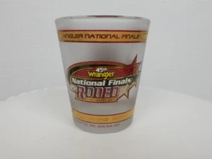 45th Wrangler National Finals Rodeo 2003 Las Vegas Shot Glass - PRCA - Imagen 1 de 8