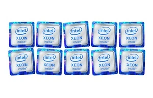 10 pcs Sticker for XEON inside Skylake Logo Decal 18mm x 18mm - Picture 1 of 1