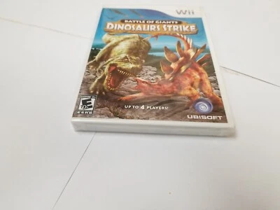 Battle of Giants: Dinosaurs Strike Nintendo Wii NUEVO Foto 1 de 2