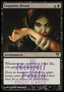 Exquisite Blood 1x FOIL AVR MTG Avacyn Restored Rare MINT black - Picture 1 of 1