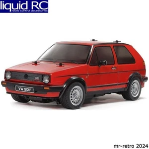 Tamiya 47516 1/10 R/C Volkswagen Golf Ii Gti 16v Red Painted Body Mb-01 - Picture 1 of 1