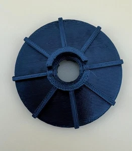 Hoja de ventilador de repuesto para lijadora de husillo oscilante Ridgid EB44241 #830291 - Imagen 1 de 3