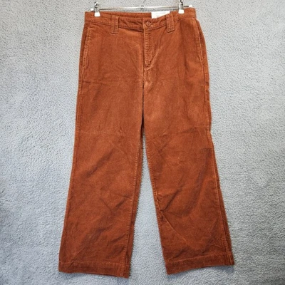 ana A NEW APPROACH Wide Leg Corduroy Pants Womens Size 14 High Rise Bronze - Image 1 of 4