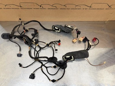 Vw Transporter T5 Front Door Wiring Looms Left & Right Electric Windows Mirrors - Image 1 of 4