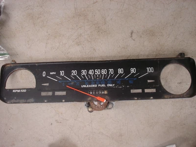 1975 1976 CHEVY II NOVA SS RALLY DASH VELOCÍMETRO E PEÇAS GM FABRICANTE DE EQUIPAMENTO ORIGINAL - Imagem 1 de 4