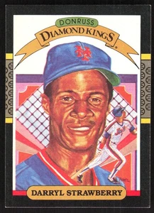 1987 Donruss Super Diamond Kings Darryl Strawberry New York Mets #4 - Picture 1 of 2