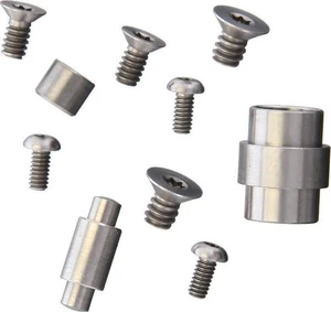 Flytanium Hardware Kit 3 Titanium Includes Pivot, Body Clip Screws - FLY-602 - Picture 1 of 1