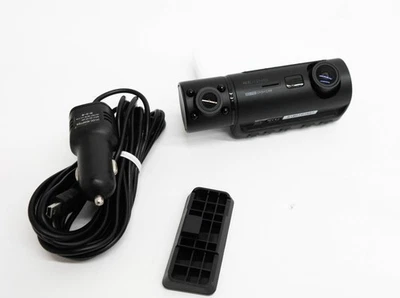 Rexing V3 Plus Front and Cabin Dash Cam with Built-in GPS Wi-Fi Connect - Black - Image 1 of 4