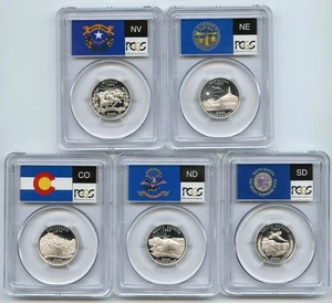 2006 S Silver State Quarter Set PCGS PR69DCAM - Picture 1 of 2