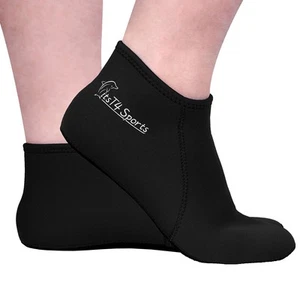 Neoprene Water Socks 3mm Snorkel Fin Anti-Slip Sock Swim Men Women Dive Wetsu... - Picture 1 of 5