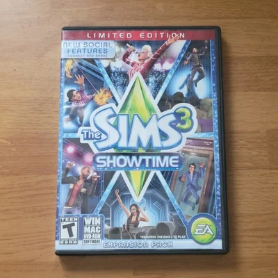 Sims 3: Showtime Limited Edition (Windows/Mac: Mac and Windows, 2012) -- - Image 1 of 2