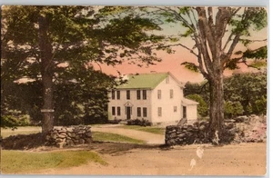 1913 handkoloriert The Manse Deering Community Center New Hampshire NH Postkarte - Bild 1 von 2