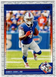 2024 Panini Score Football James Cook No. 29 Buffalo Bills - Bild 1 von 2