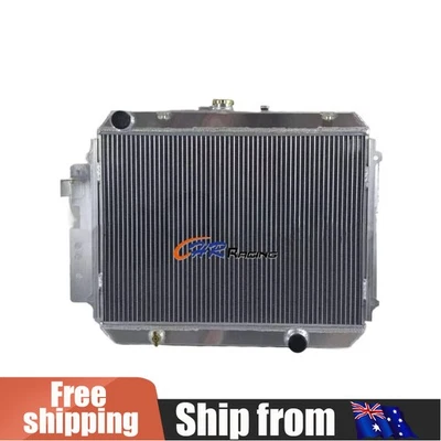 Aluminum Radiator For Mazda B2200 1982-1996/ Ford Courier 1985-1992 DIESEL MT - image 1 of 4