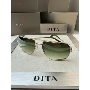 DITA MIDNIGHT SPECIAL DRX 2010 P Sonnenbrille weiß gold grüner Farbverlauf AUTHENTISCH - Bild 1 von 10