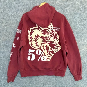 Darc Sport Forever Utah Hoodie Medium Rich Piana Wolves 5% Love Kill NFGU RARE - Picture 1 of 11