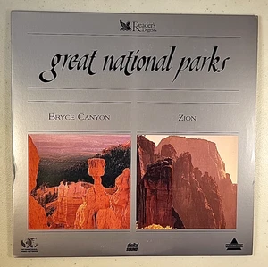 Great National Parks: Bryce Canyon and Zion (Laserdisc) *VG close to LN* - Picture 1 of 4