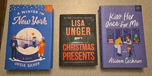 Weihnachten Hardcover Buch Konvolut. Buch des Monats. Kiss Her Once For Me. Ein Winter  - Bild 1 von 3