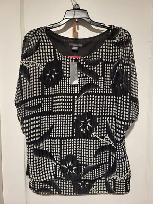 Camiseta sin mangas Covington talla XL negra, blanca y negra #102 nueva con etiquetas Foto 1 de 4