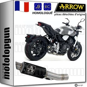 ARROW POT ECHAPPEMENT APPROUVE GP2 GP-2 NICHROM NOIR HONDA CB 1000 R 2021 21 - Photo 1/5