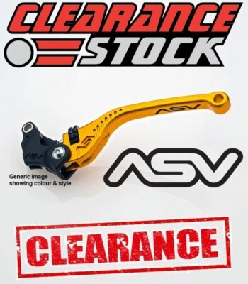 Palanca de embrague Triumph Bonneville T100 2016-2022 ASV C5 - dorada Foto 1 de 4