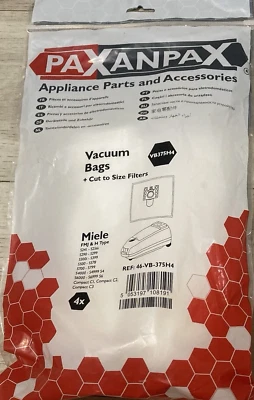 4 PACK Miele Replacent BAGS Suitable • S250 / 300 / 500 / 700 Series + 2 F - Image 1 of 2