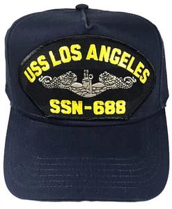 USS Los Angeles SSN-688 Schiffsmütze - dunkelblau - Bild 1 von 1