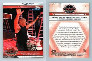Kurt Angle #7 WWE Champions 2019 Topps Trading Card - Picture 1 of 1