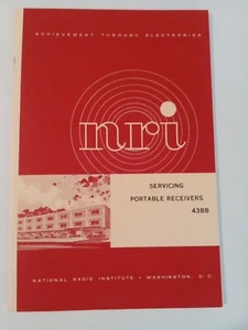 1973 Narodowy Instytut Radia Serwis odbiorników przenośnych 43BB - Zdjęcie 1 z 6