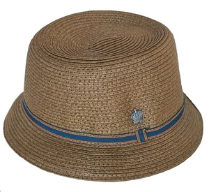 Vintage Christys' Crown Women's Straw Bucket Hat Brand New Old Stock - Picture 1 of 10