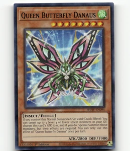 Yugioh Queen Mariposa Danaus Fotón Hypernova Súper Raro - Imagen 1 de 1