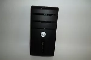 Dell Vostro 200 Mini Tower Front Black Plastic Bezel Assembly OEM JN717 JY254 - Picture 1 of 5