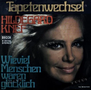 Hildegard Knef - Tapetenwechsel / Wieviel Menschen Waren Glücklich 7" .* - Picture 1 of 1